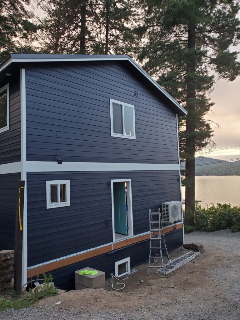 dark exterior paint